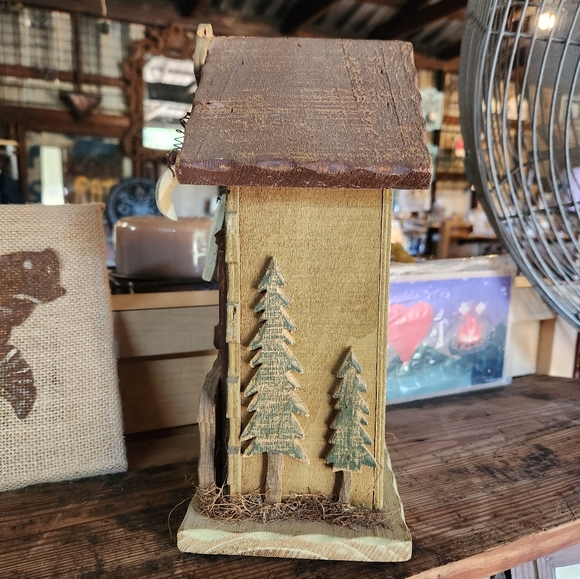 The Outdoorsman Rustic Cabin Decor Moose Fish Welcome - Picture 2 of 8